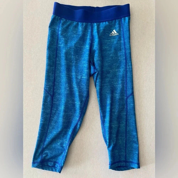Adidas tech fit sport bra and cropped leggings Sz S - Picture 4 of 12